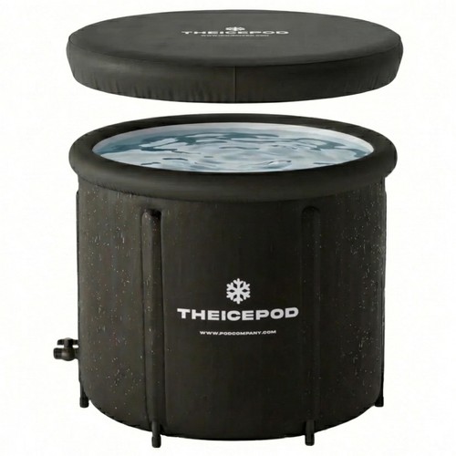 Standard ice bath - ice, tub,